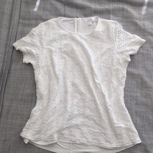 White 1X Market & Spruce Shirt